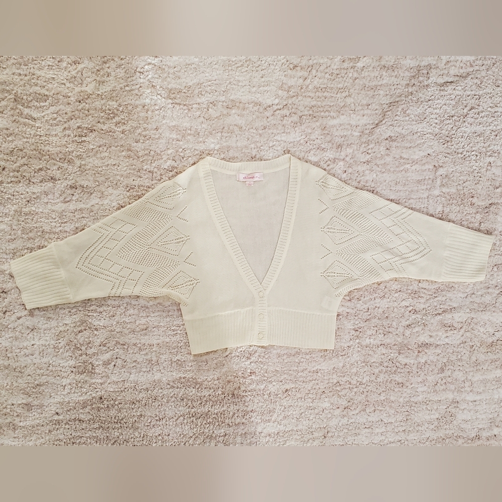 White Knit Shrug / Cardigan
